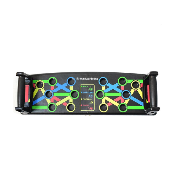 Foldable Push Up Exercise Board System