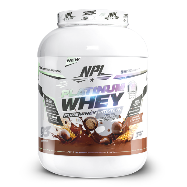 NPL Platinum Whey, Malted Chocolate - 3kg