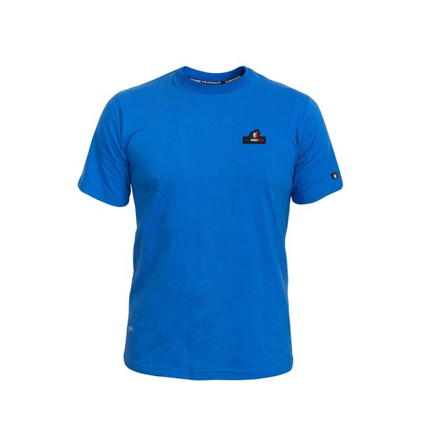 Gareira Italian Collection - Royal Blue 100% Comb Cotton T-shirt