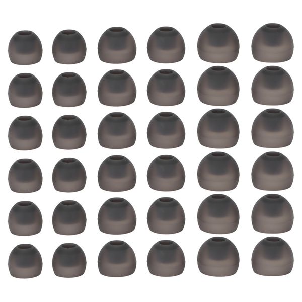 36 Pieces silicone earbud tips 4.5 6.0mm