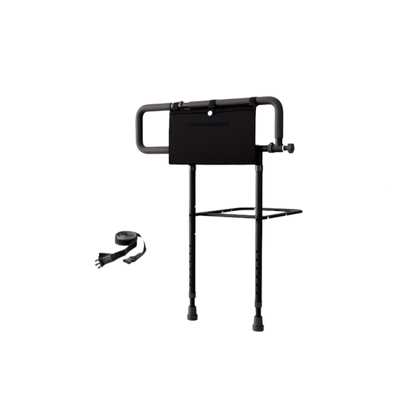 Foldable Safety Assist Bed Rail for Elderly Adjustable Height 82-111cm