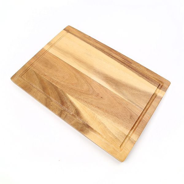 Acacia Wood Cutting Board 38cm - Durable, Stylish Kitchen Chopping