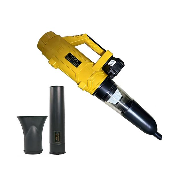 Lithium-ion battery powered blower and vacuum cleaner (two-in-one)