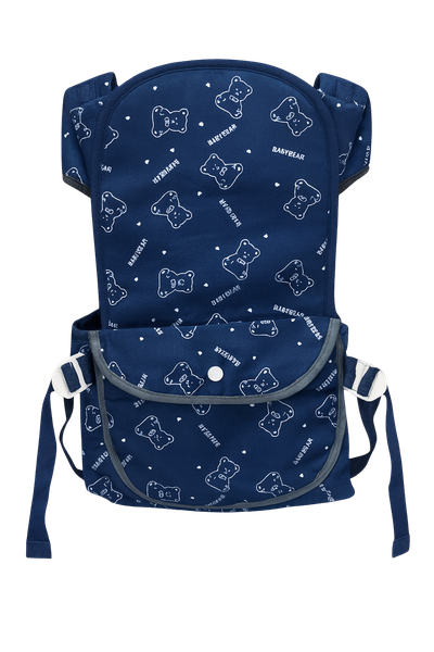 BabyBear Ergonomic Baby Carrier - Adjustable for All-Day Comfort