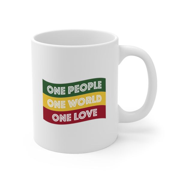 Imaging Architects Rasta flag Ceramic Mug 11oz