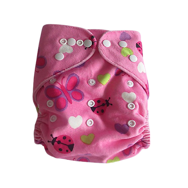 Baby's Adjustable Reusable Washable Cloth Nappy Cover - Construction