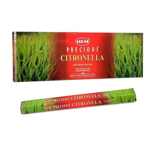 HEM Citronella Incense Sticks. Pack Of 120. Natural Mosquito/Bugs Repellent