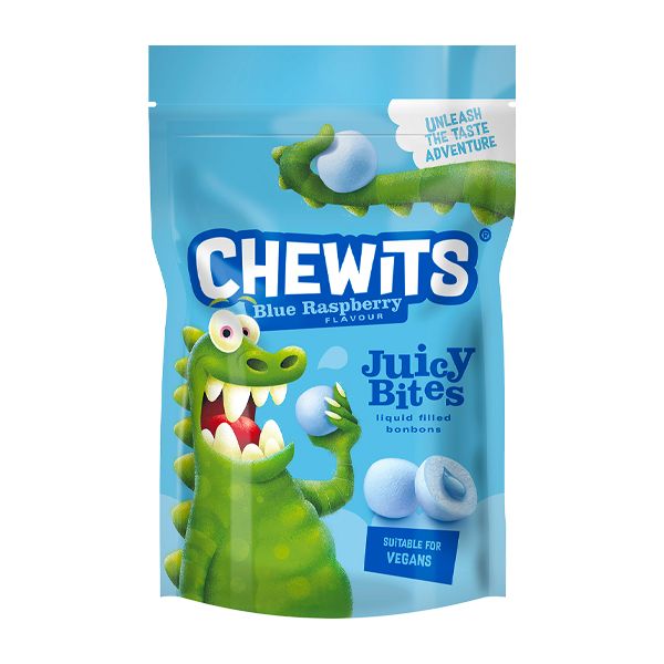 Chewits - Blue Raspberry Bags - 165g x 10 Pack