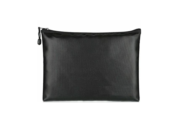 Fireproof Zipper Bag - Black