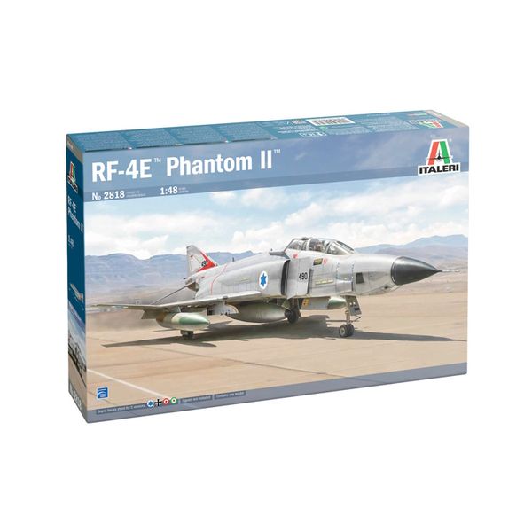 Italeri 1/48 RF-4E Phantom II Plane Plastic Model Kit