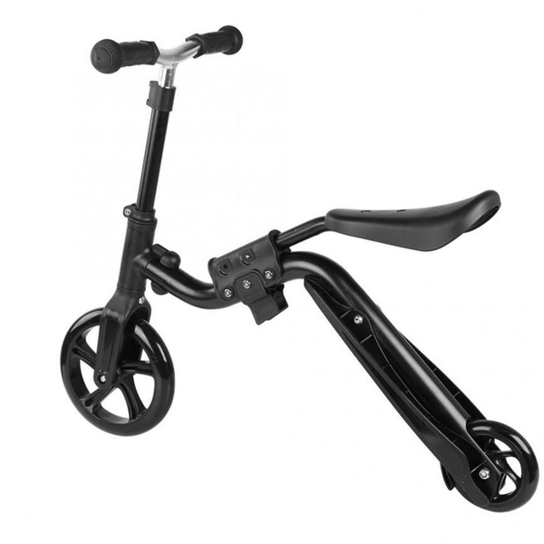 2 in 1 Kids Scooter Adjustable Height &amp; T-Shape Handle Design