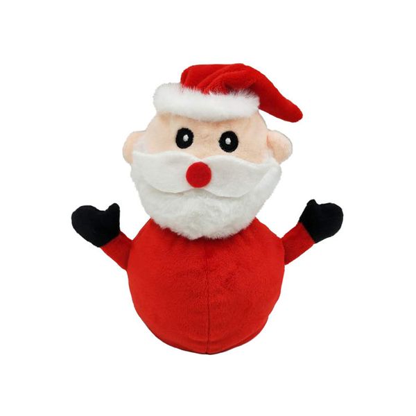 Santa - Snowman Reversible Plushy