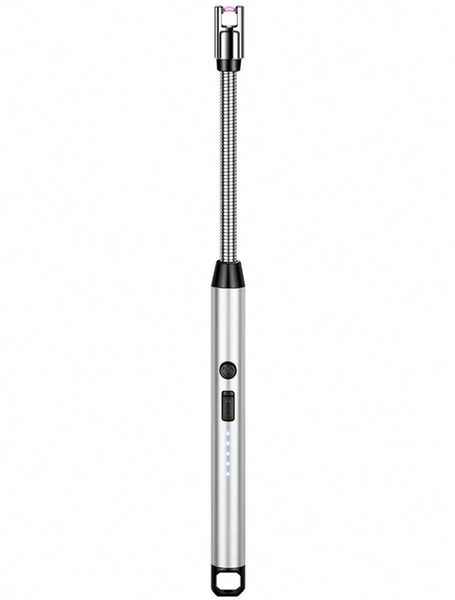 MGI Rechargeable Lithium Battery Electric ARC Lighter - Silver
