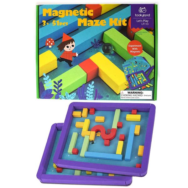 TookyToy Magnetic Maze Kit
