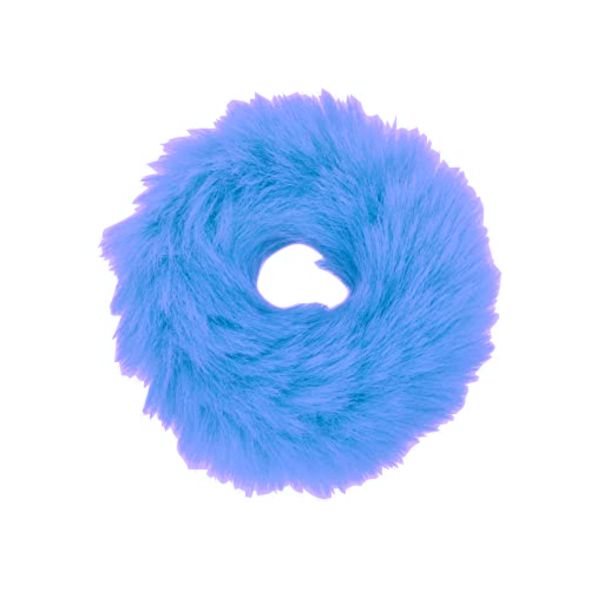 Wonder Towel Luxury Faux Fur Pom Pom Hair Scrunchie