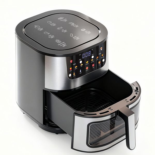 Smart Digital 15L Air Fryer with Viewable Window