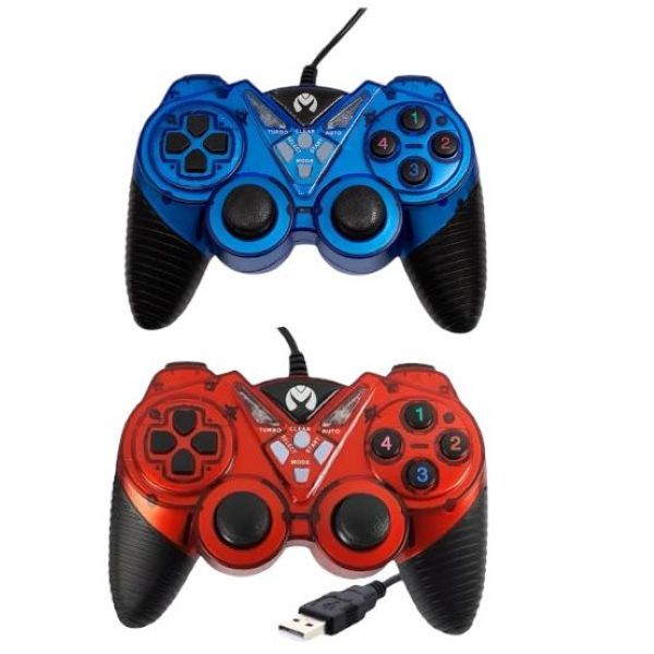 Twins Usb Controller Joystick For Pc With Double image