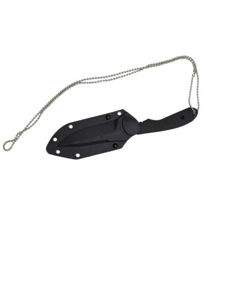 7223 Fixed Blade Knife With Sheath and Neck Chain