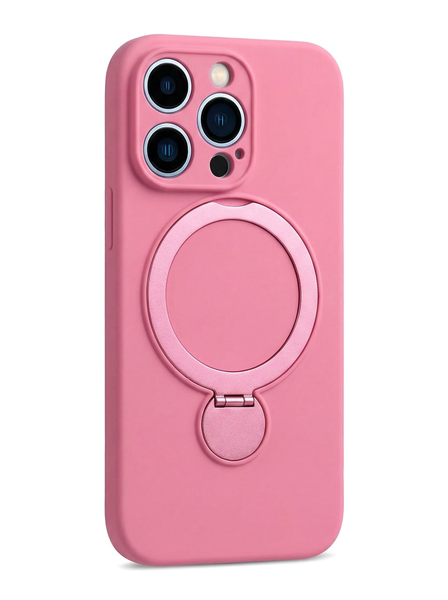 Magnetic 360 Ring Stand Phone Case Compatible With iPhone 15 and 16 range