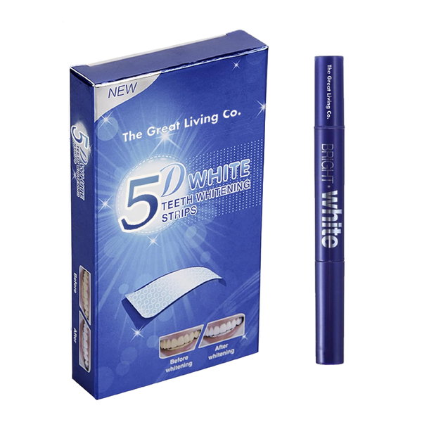 Teeth Whitening Strips 28 pcs &amp; Teeth Whitening Pen 2mls -Sensitive Teeth