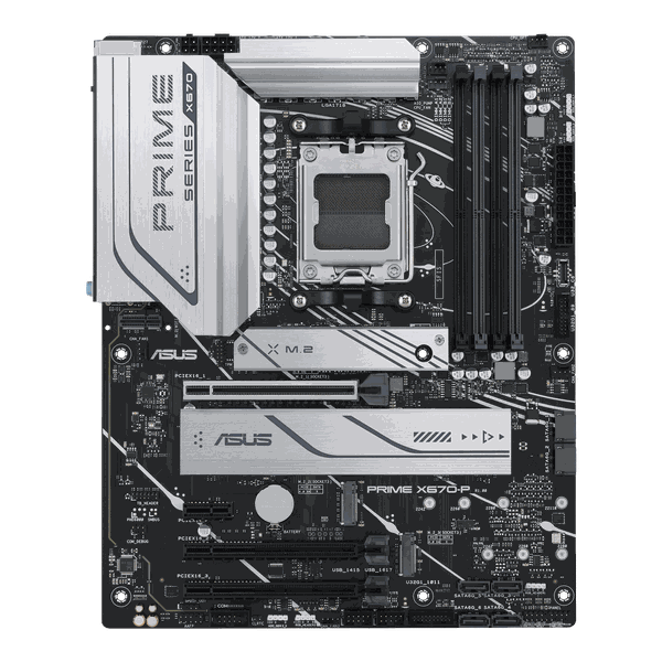 ASUSPRIME X670-P AMD Socket AM5 ATX Motherboard