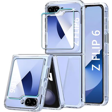 Case for Samsung Galaxy Z Flip 6 , Ultra Slim Shockproof TPU Crystal Clear Image