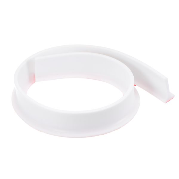 Silicone Shower Water Barrier,Tray Sealing Strip Water Retention Barrier