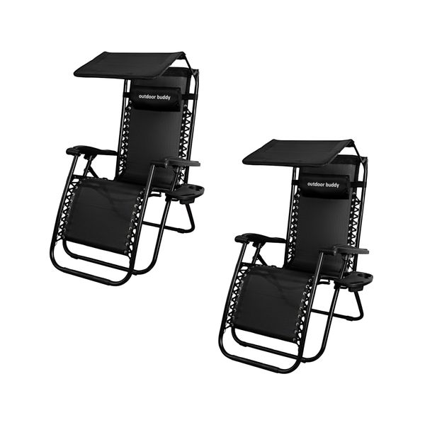 Outdoor Buddy - Sunshade - 2 Piece Set - 120 kg Capacity