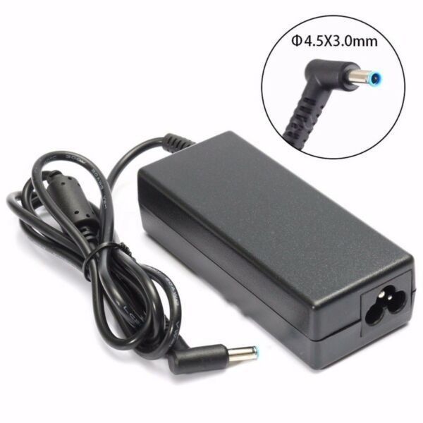 Compatible AC Adapter Charger HP Blue Pin 19.5V