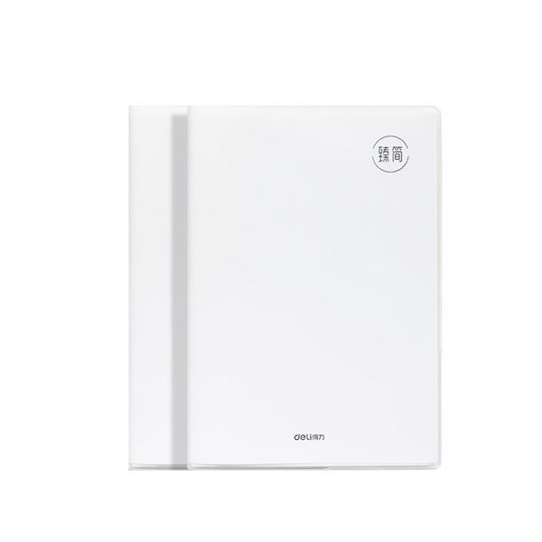 Deli Eva Cover Notebook 252x174mm 128 Sheets White, 2 packs