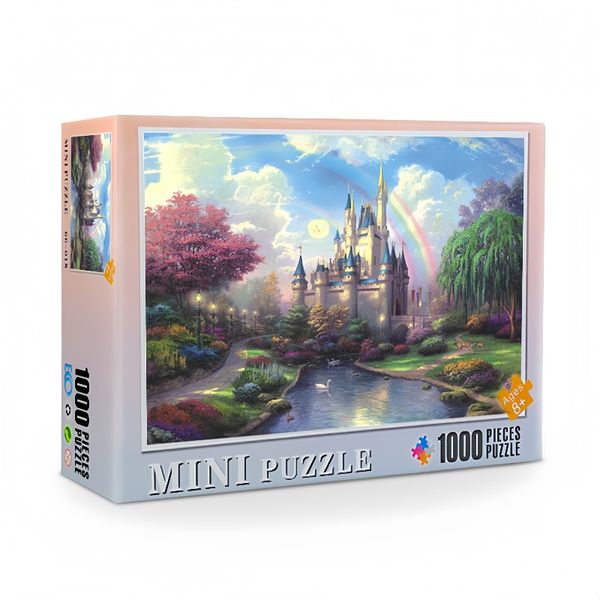 Paper Mini Puzzle 1000 Pieces-Dream Castle