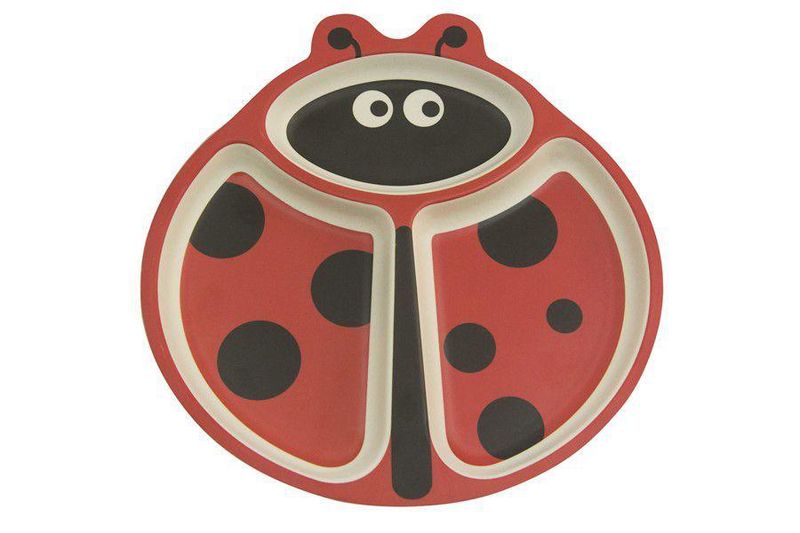 Bamboo Ladybird Plate