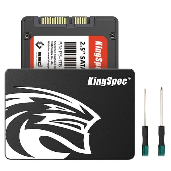 KingSpec 512GB 2.5 SSD SATA III Internal - 550MB/s Read, 520MB/s Write