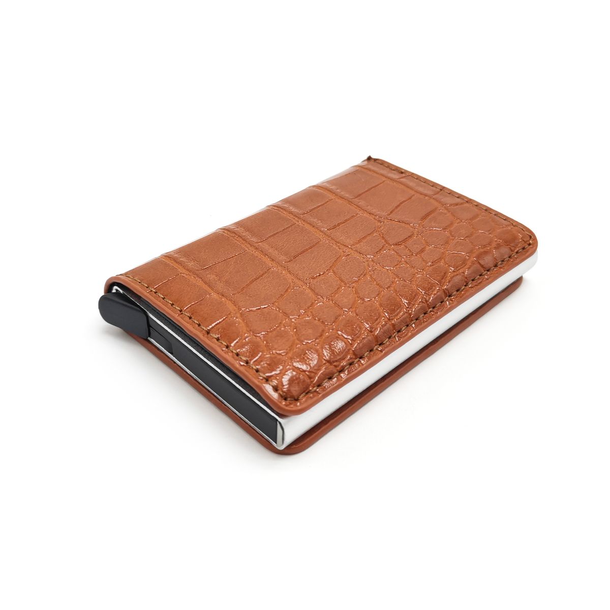 Soft Leather Popup Card Holder/Wallet Case with RFID Blocking Buy Online in South Africa