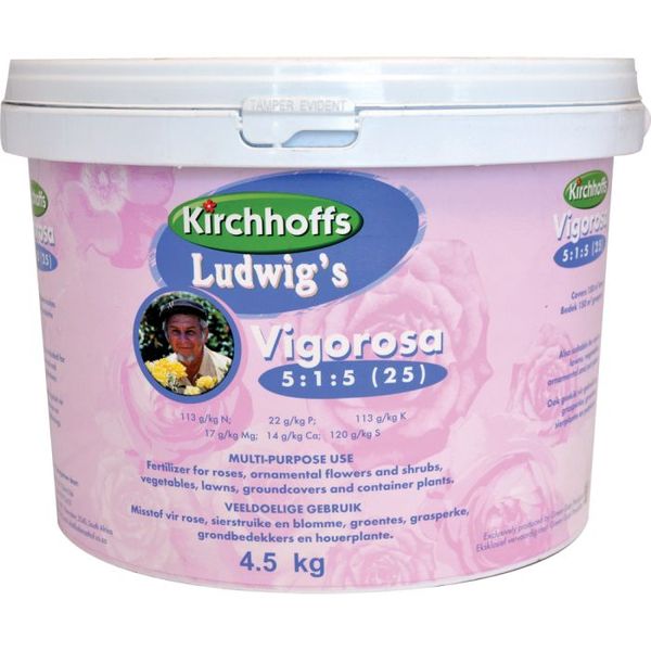 Ludwig's Vigorosa 5:1:5(25) - Multi-purpose 4.5kg Plant Fertilizer