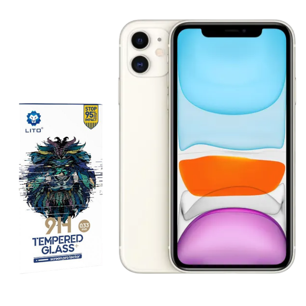 LITO Tempered Glass Screen Protector For iPhone 11