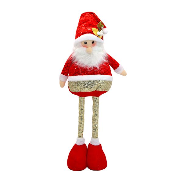 Santa Gnome With Extendable Legs 70cm