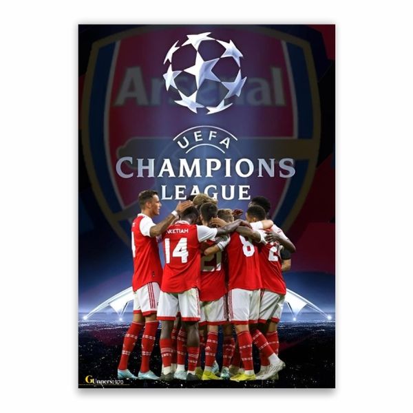 Uefa Champions League Arsenal Poster - A1