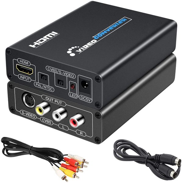 SE-L53 HDMI to Composite 3RCA AV + SVideo