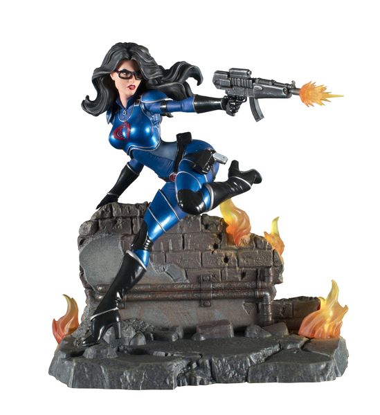 SDCC 2023 GI Joe Agent Of Cobra Baroness PVC Statue