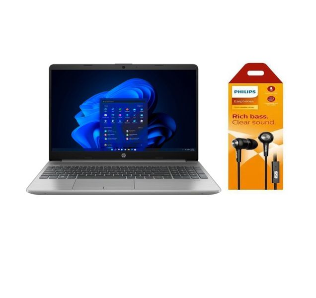 HP 250 G9 N4500 8GB 256GB SSD 15.6-inch FHD Notebook With Philips Earphone