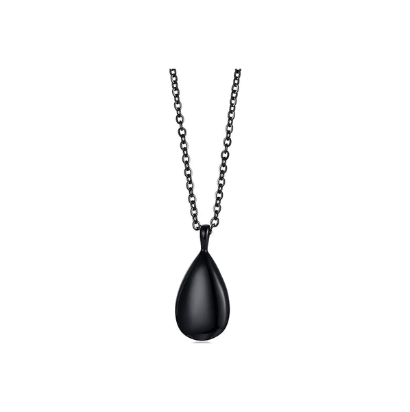 Stainless Steel Teardrop Shape - Black image
