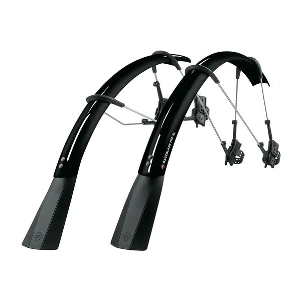 SKS Mudguard Set for Racing Bikes 25-32mm Tyre Width RACEBLADE PRO XL Black