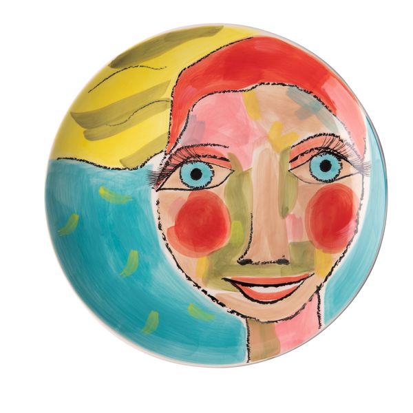 OLIVIA - Artist Lady Side Plate Set of 4