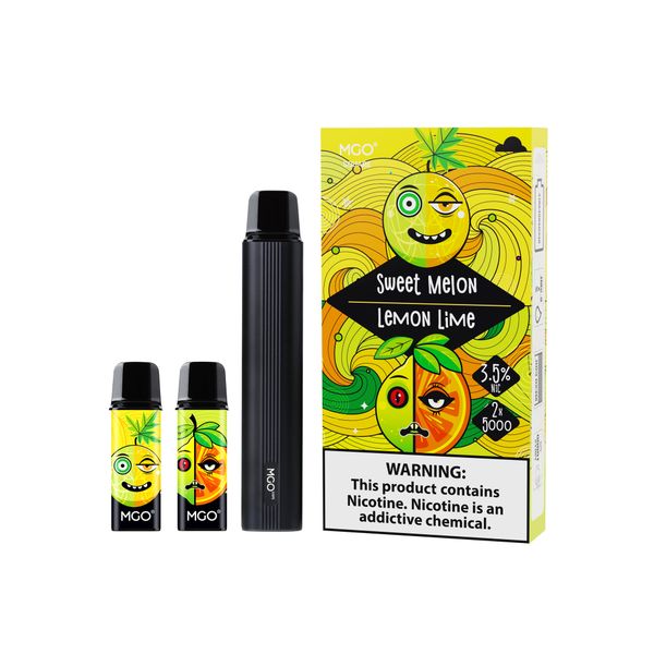 MGO M20 Lemon Lime/Sweet Melon Vape Kit 2 Pods and 1 Vape Pen