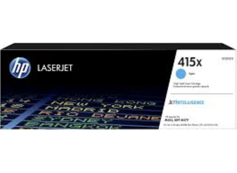 HP 415X High Yield Cyan LaserJet Toner Cartridge