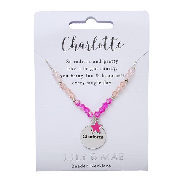Lily &amp; Mae Beaded Necklace - Charlotte