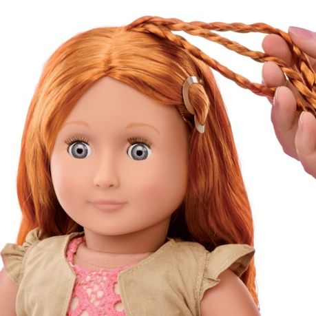 Our generation sale doll ginger hair