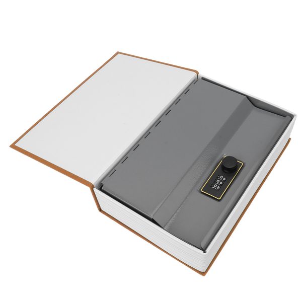 Large Diversion Book Safe Dictionary Style 265x200x65mm Brown Lock