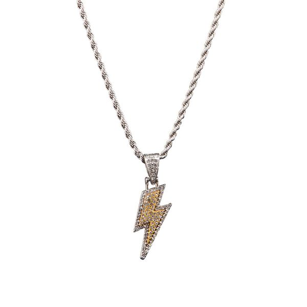 Lightning Pendant Necklace - RN-10032-LPN